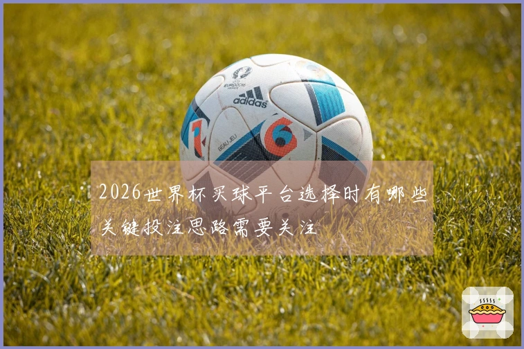2026世界杯买球平台选择时有哪些关键投注思路需要关注